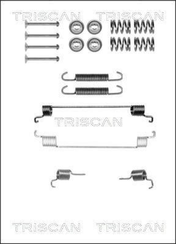 TRISCAN 8105 152540 Montagesatz F. Bremsbacken f&uuml;r Fiat Tipo