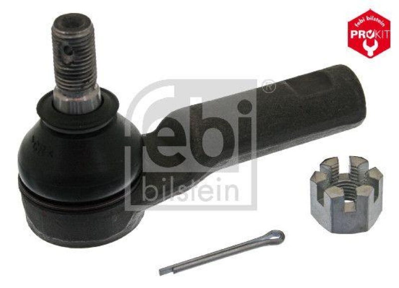 FEBI BILSTEIN 42772 Spurstangenendst&uuml;ck mit Kronenmutter und Splint f&uuml;r NISSAN