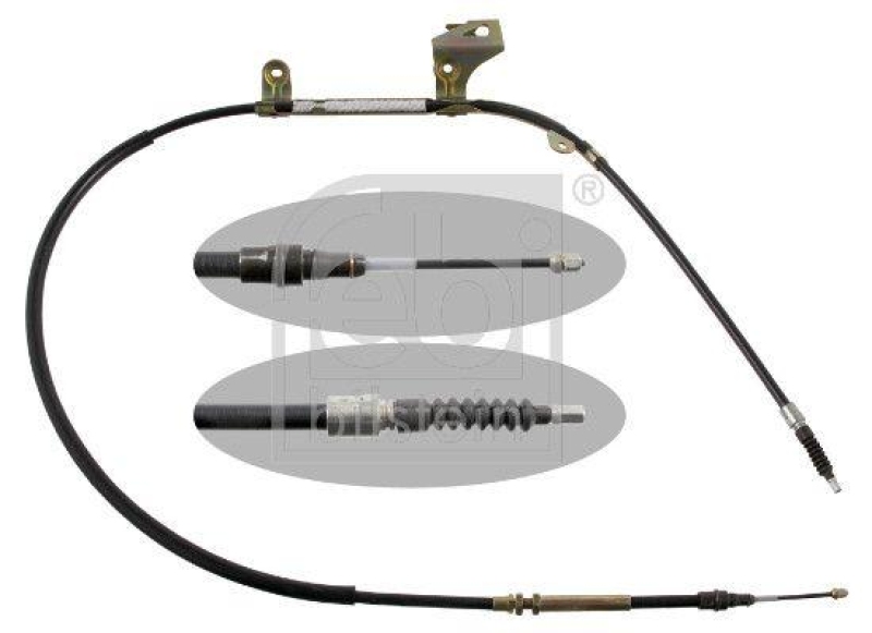 FEBI BILSTEIN 32464 Handbremsseil f&uuml;r VW-Audi