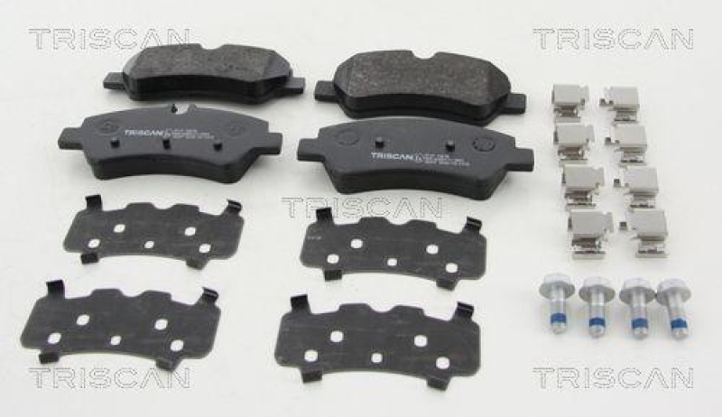 TRISCAN 8110 16030 Bremsbelag Hinten f&uuml;r Ford Transit
