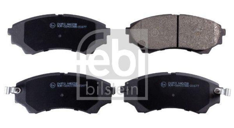 FEBI BILSTEIN 16739 Bremsbelagsatz f&uuml;r MAZDA