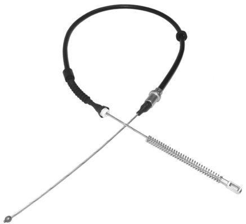 METZGER 11.5753 Seilzug, Feststellbremse f&uuml;r OPEL hinten links