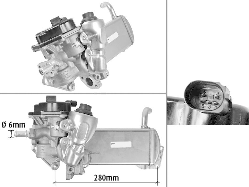 VALEO 700438 AGR Ventil AUDI A4/Q5 2,0 tdi 2010>