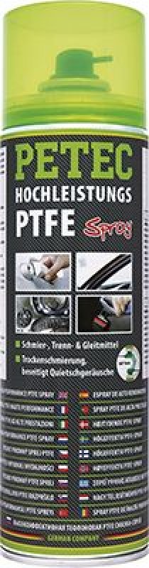 PETEC 74050 Hochleistungs PTFE-Spray Trockenschmierstoff 500ml