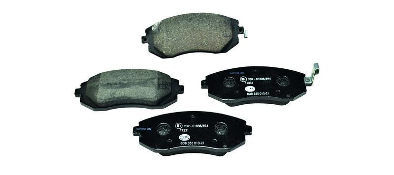 HELLA 8DB 355 010-211 Bremsbelagsatz, Scheibenbremsbelag f&uuml;r SUBARU