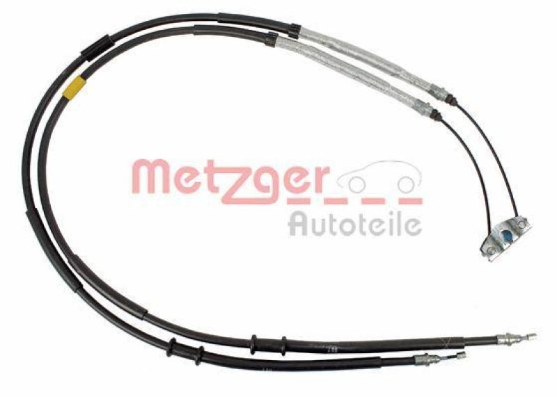 METZGER 11.5774 Seilzug, Feststellbremse f&uuml;r OPEL hinten links/rechts