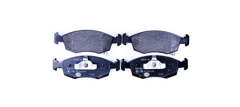 HELLA 8DB 355 016-231 Bremsbelagsatz, Scheibenbremsbelag für LANCIA/FIAT