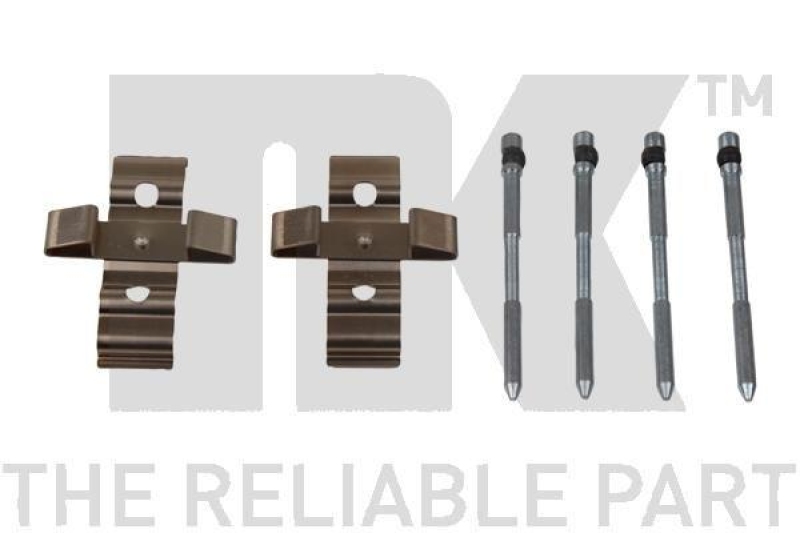 NK 79101848 Zubeh&ouml;rsatz, Scheibenbremsbelag f&uuml;r ABARTH, ALFA, OPEL, REN, VAUX