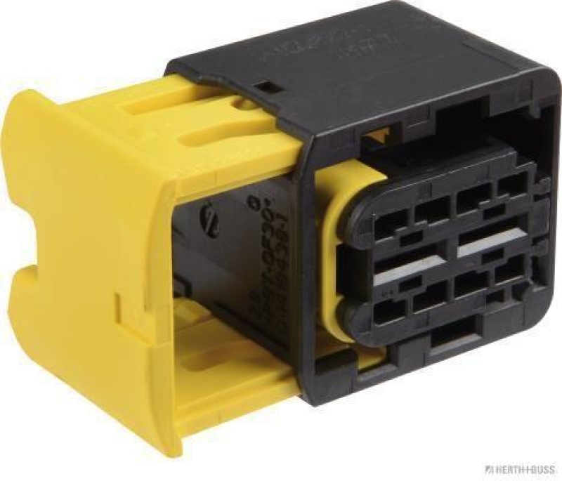 HERTH+BUSS 50390741 Steckgeh&auml;use AMP Tyco MCP, 2-polig, 4,8 mm, 6,3 mm