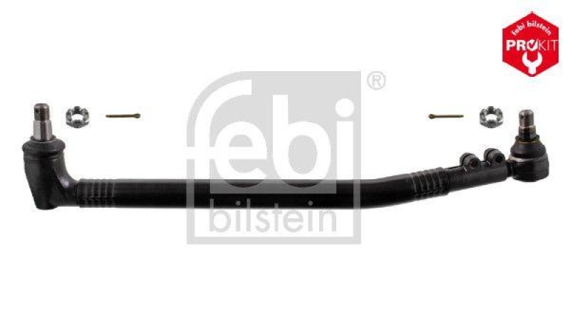 FEBI BILSTEIN 35812 Spurstange mit Kronenmuttern und Splinten für Iveco
