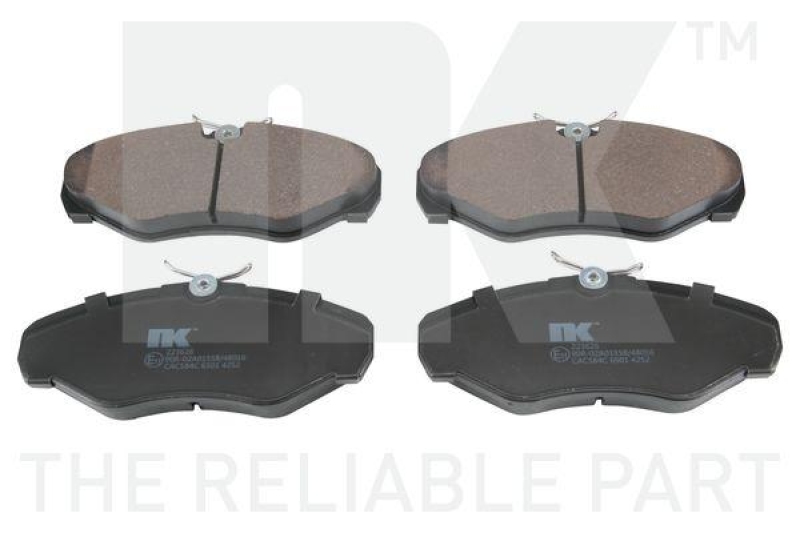 NK 223626 Bremsbelagsatz, Scheibenbremse f&uuml;r NISS, OPEL, RENAULT, VAUX