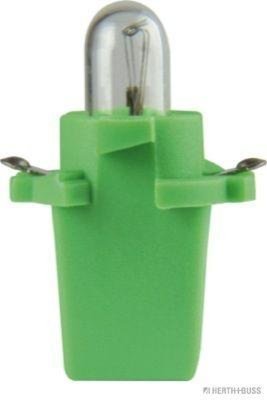 HERTH+BUSS 89901271 Glühlampe, Instrumentenbeleuchtung 12 V, 2 W, BAX8,7d, BX8,7d
