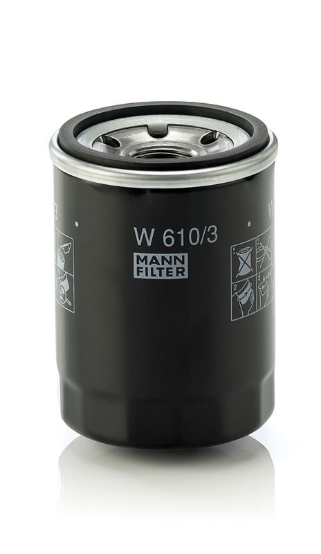 MANN-FILTER W610/3 Ölfilter
