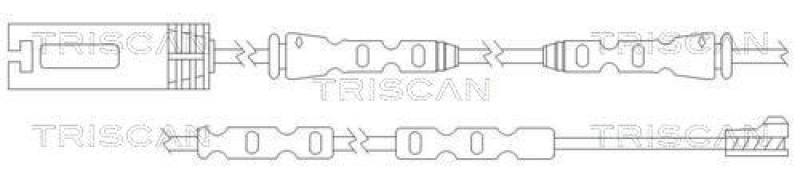 TRISCAN 8115 11062 Warnkontakt Bremsbelagverschleiß