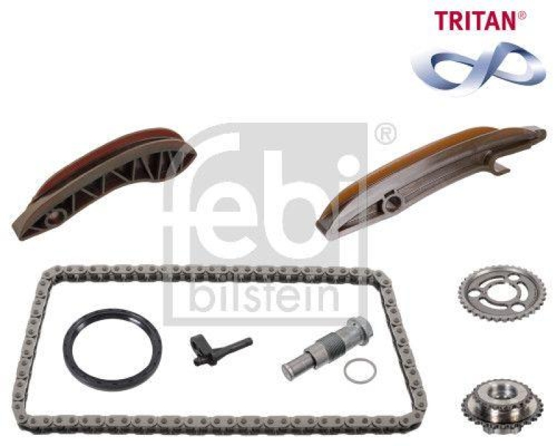 FEBI BILSTEIN 177770 Steuerkettensatz f&uuml;r Nockenwelle, TRITAN&reg;-beschichtet f&uuml;r BMW