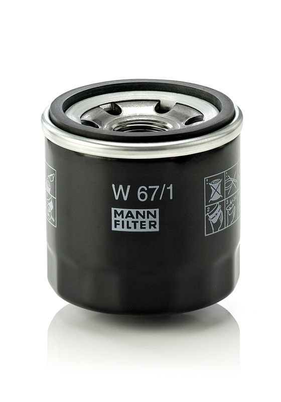 MANN-FILTER W67/1 Ölfilter