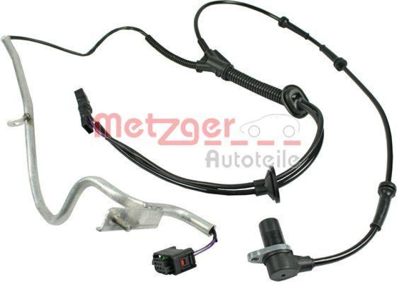 METZGER 0900196 Sensor, Raddrehzahl f&uuml;r AUDI HA links