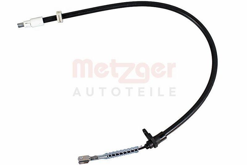 METZGER 10.9448 Seilzug, Feststellbremse f&uuml;r MB hinten links/rechts
