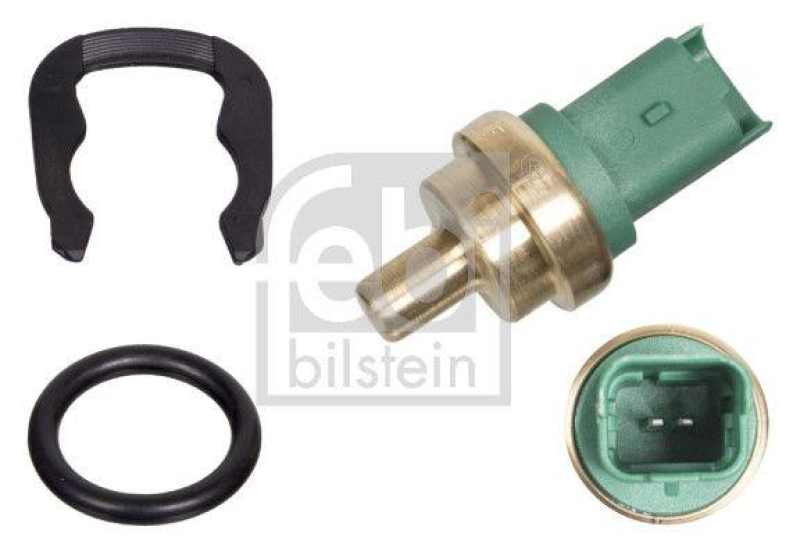 FEBI BILSTEIN 36038 Kühlmitteltemperatursensor mit Dichtung und Haltefeder für Peugeot