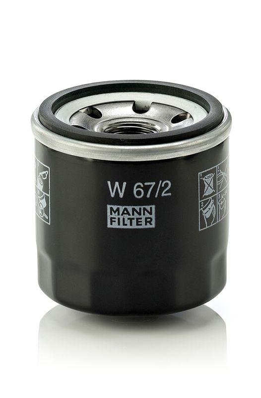 MANN-FILTER W 67/2 Ölfilter für Chevrolet/Daewoo