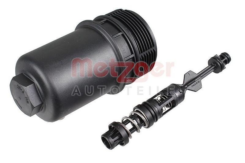 METZGER 2370121 Deckel, Ölfiltergehäuse für AUDI/SEAT/SKODA/PORSCHE/VW