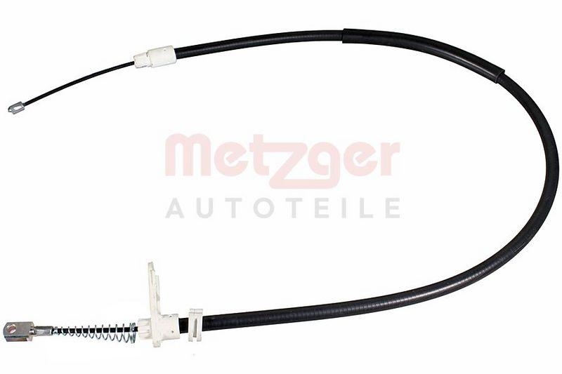 METZGER 10.9454 Seilzug, Feststellbremse f&uuml;r MB hinten rechts