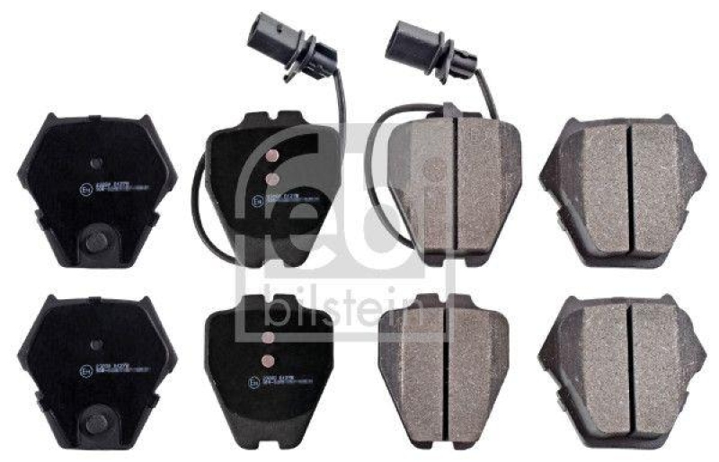 FEBI BILSTEIN 116218 Bremsbelagsatz f&uuml;r VW-Audi