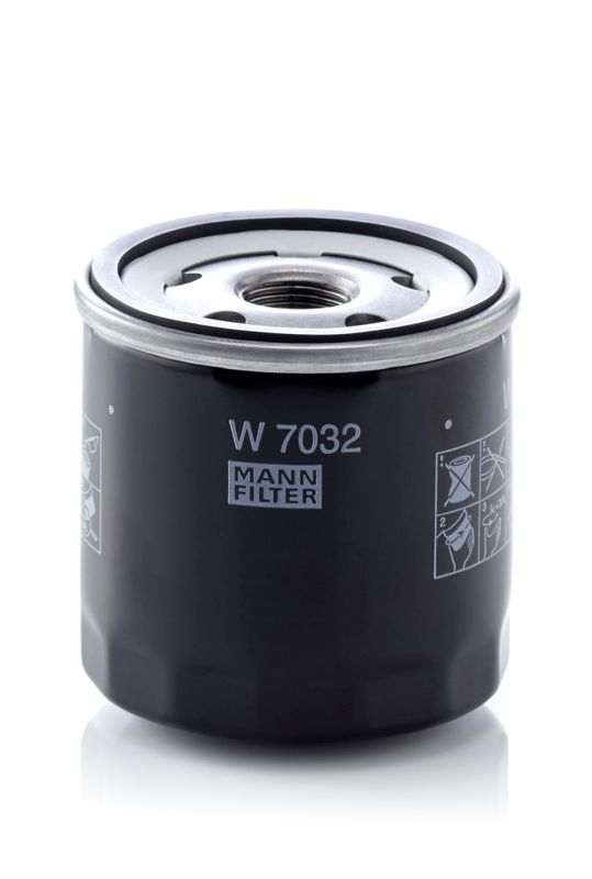 MANN-FILTER W7032 Ölfilter Außendurchmesser 76mm Höhe 79mm