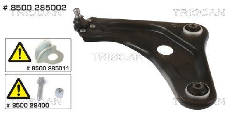TRISCAN 8500 285002 Querlenker f&uuml;r Peugeot 2008
