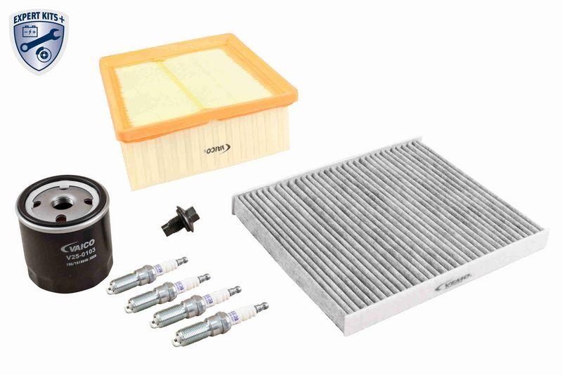 VAICO V25-2260 Teilesatz, Inspektion mit Filtern, Ablassschraube und Zk f&uuml;r FORD
