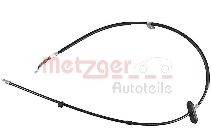 METZGER 11.5828 Seilzug, Feststellbremse f&uuml;r OPEL hinten links