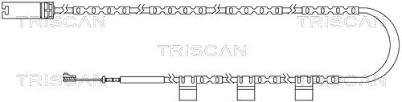 TRISCAN 8115 17019 Warnkontakt für Mini