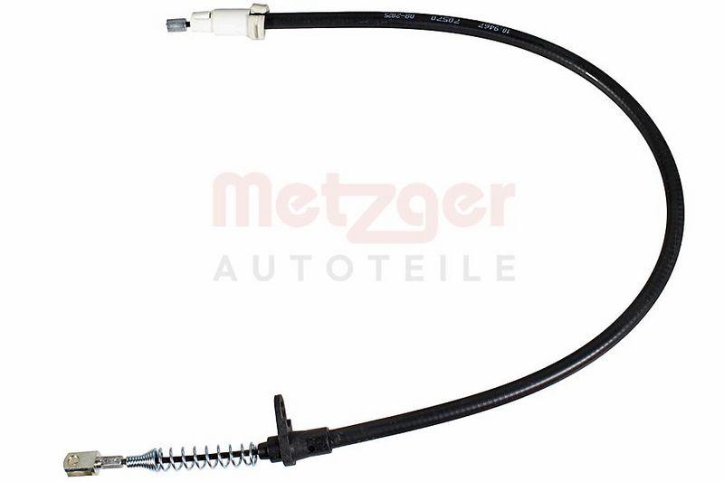 METZGER 10.9467 Seilzug, Feststellbremse für MB hinten links/rechts