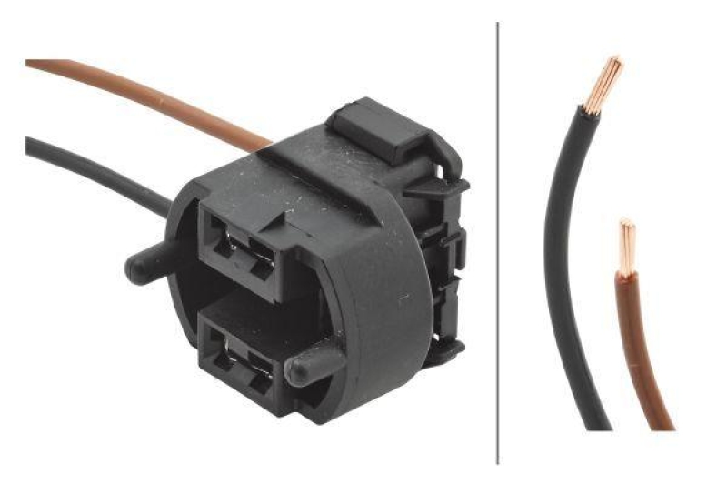 HELLA 8KB 193 607-001 Stecker