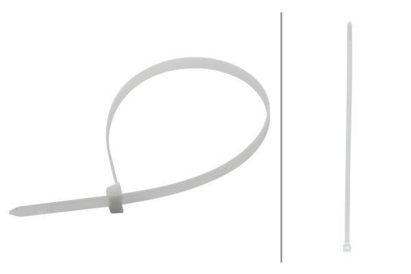 HELLA 8HL 707 877-051 Kabelbinder, L&auml;nge 375 mm Breite 7,6 mm, natur