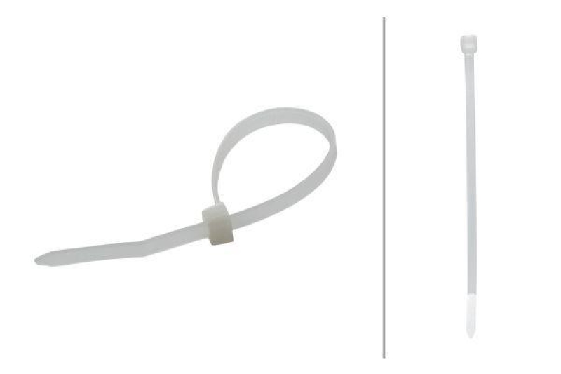 HELLA 8HL 707 877-081 Kabelbinder, L&auml;nge 160 mm Breite 4,8 mm, natur