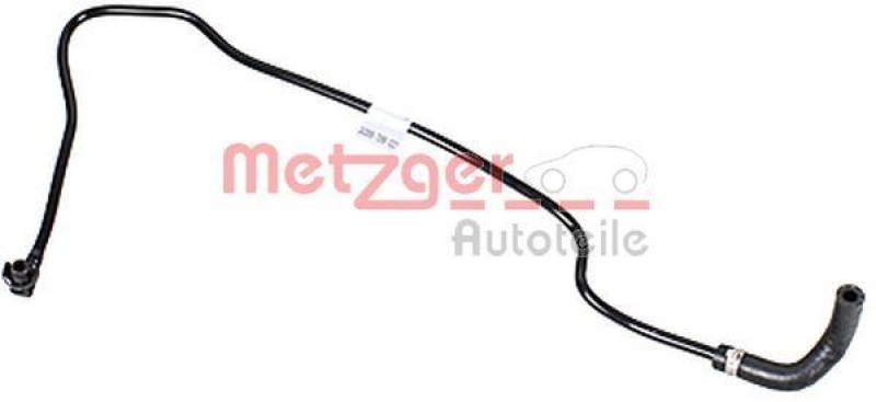METZGER 2420809 K&uuml;hlerschlauch f&uuml;r CHEVROLET/OPEL/VAUXHALL