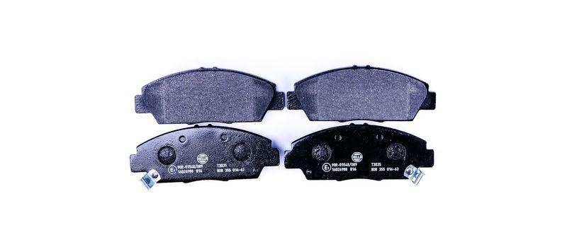 HELLA 8DB 355 016-631 Bremsbelagsatz, Scheibenbremsbelag f&uuml;r HONDA/ROVER