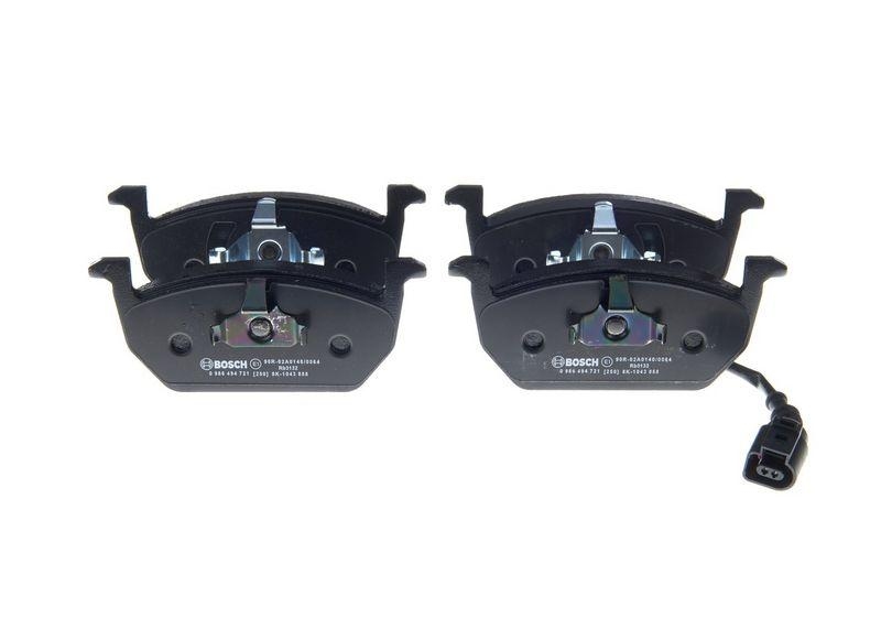 BOSCH 0 986 494 721 Bremsbelagsatz Scheibenbremse