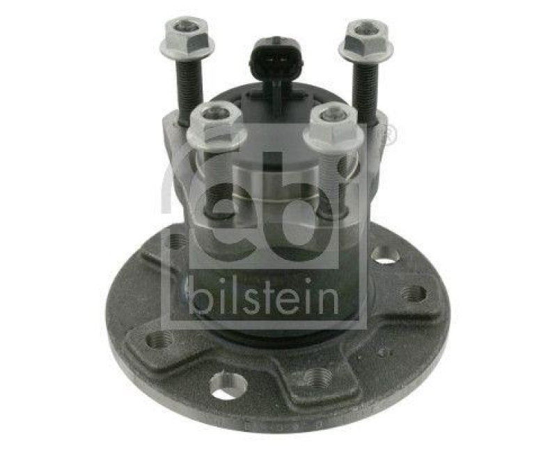 FEBI BILSTEIN 27382 Radlagersatz mit Radnabe, ABS-Sensor und Muttern f&uuml;r Opel