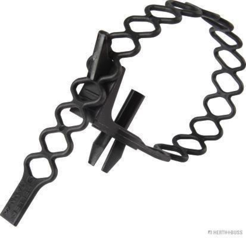HERTH+BUSS 50266524 Kabelbinder Ø 6,2- 6,7 mm, 10 x 160 mm, PA 6.6, wiederverschließbar