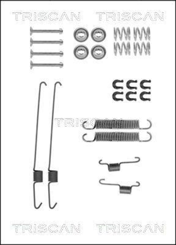 TRISCAN 8105 102614 Montagesatz F. Bremsbacken f&uuml;r Daihatsu,Subaru