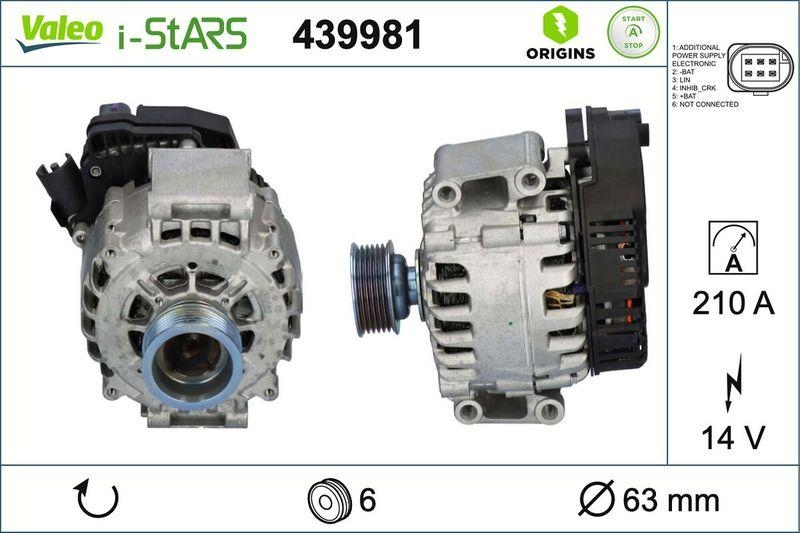 VALEO 439981 ISTARS ORIGINS VW