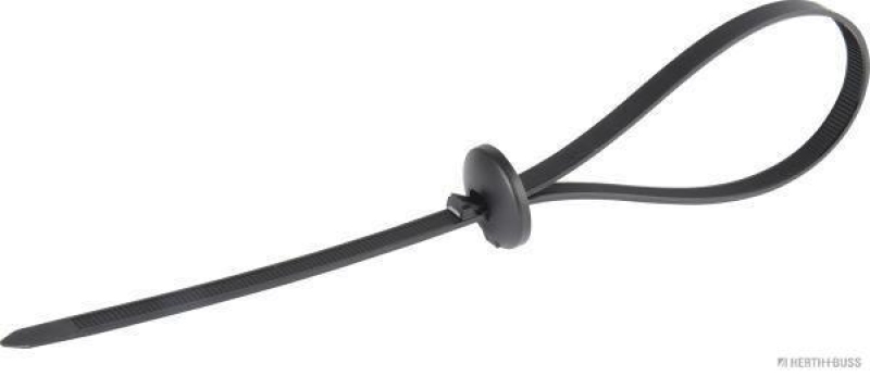 HERTH+BUSS 50266534 Kabelbinder 7,6 x 370 mm, PA 6.6, wiederverschließbar