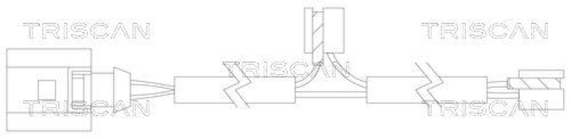 TRISCAN 8115 29005 Warnkontakt für Audi