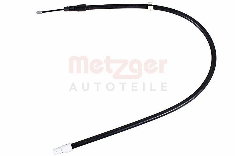 METZGER 10.9593 Seilzug, Feststellbremse f&uuml;r MB hinten links/rechts