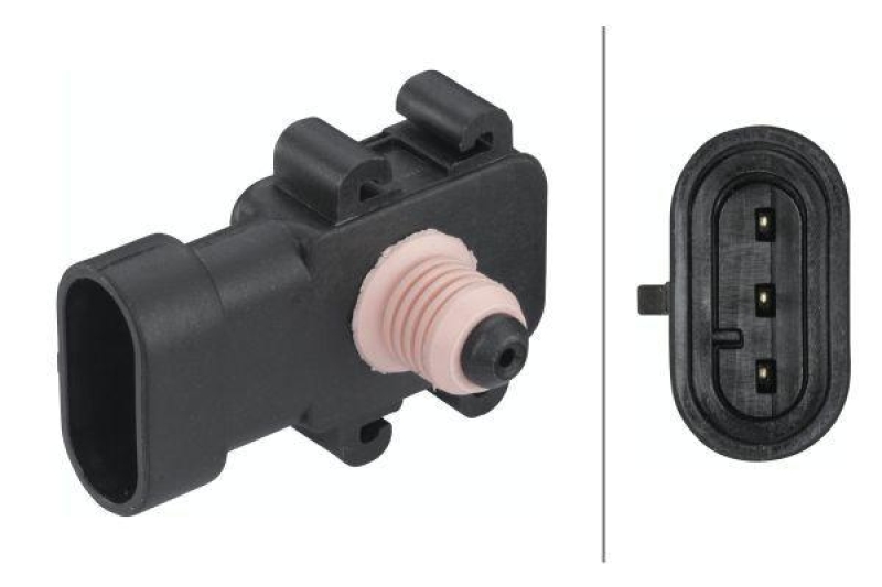 HELLA 6PP 009 400-431 Sensor, Saugrohrdruck f&uuml;r OPEL