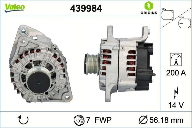VALEO 439984 Generator Neu - ORIGINS