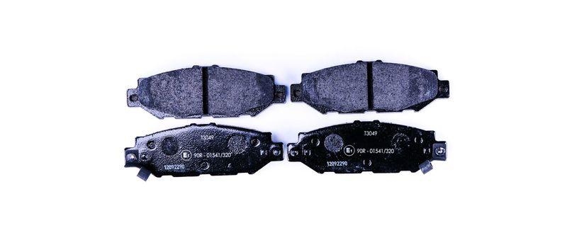 HELLA 8DB 355 016-751 Bremsbelagsatz, Scheibenbremsbelag f&uuml;r LEXUS