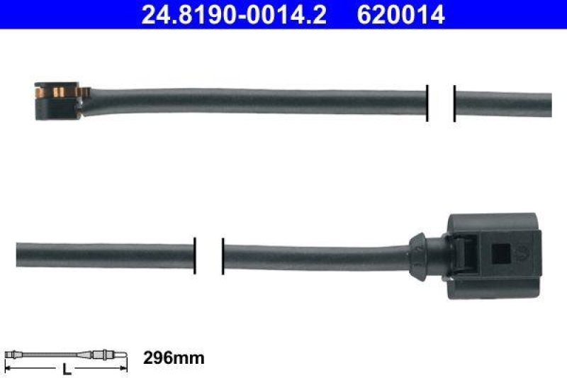 ATE 24.8190-0014.2 Warnkontakt f&uuml;r PORSCHE VW